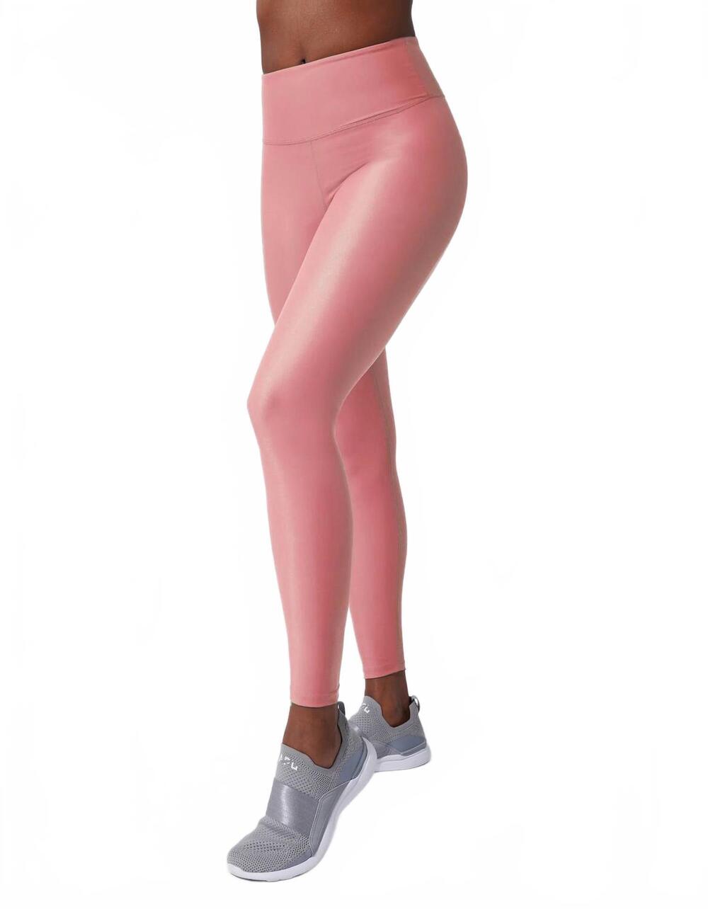 NEW HEROINE SPORT silky body legging in burnt rose